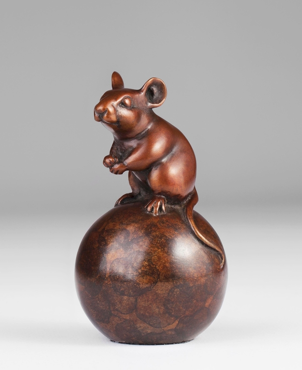 British Sculptor CARL LONGWORTH - Mouse (Edition 119/175) 